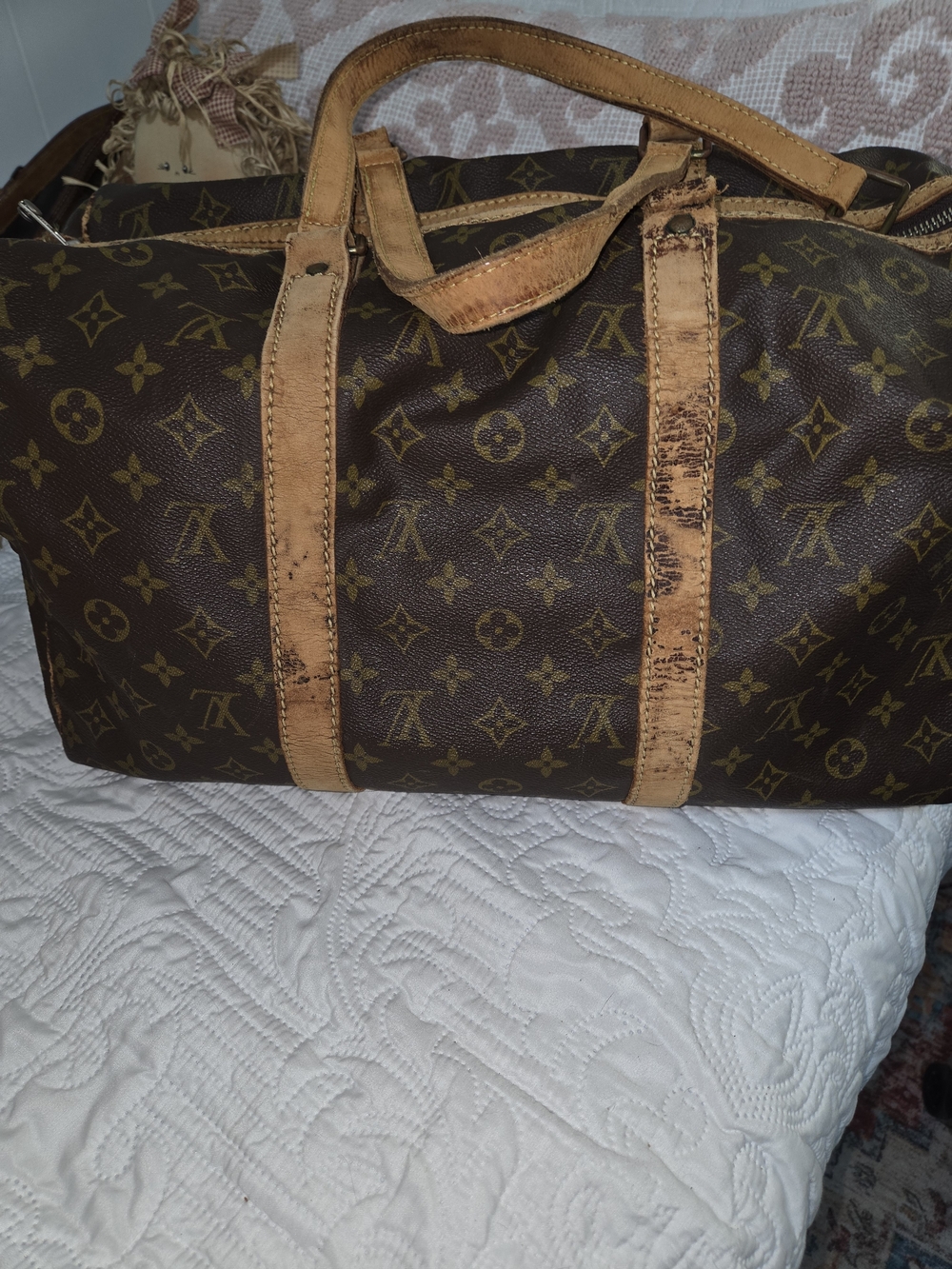 Project Louis Vuitton Monogram Keepall 45 Canvas Brown Travel Duffle Bag